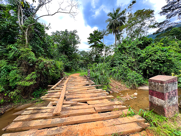 Brücke Kamerun Adamaoua