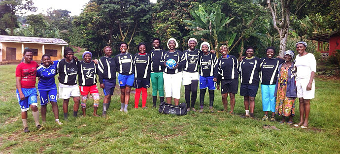 Frauen Fussball Kamerun