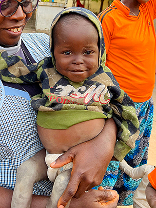 Hungersnot Gobo Mutter-Kind-Programm