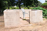 Brunnenbau Wasserprojekt Gobo Extrême-Nord Kamerun