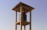 Brunnenbau Wasserprojekt Wasserturm Adamaoua Kamerun