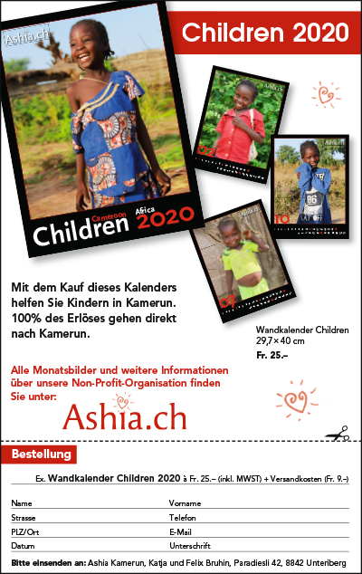 Ashia Kinderkalender 2019
