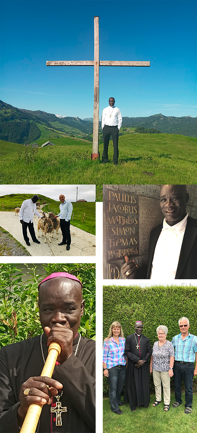 Bischof Barthélemy Yaouda Hourgo Schweiz Unteriberg Ashia