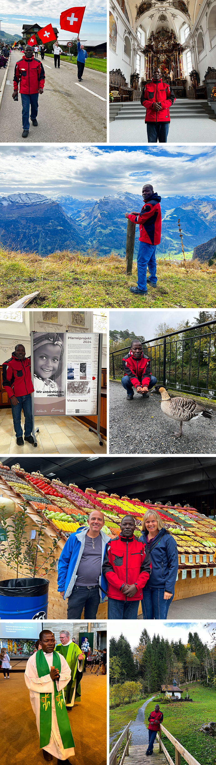 Kamerun Unteriberg Besuch Erlebnisse Pfarrer Kinderhilfswerk Ashia Schweiz