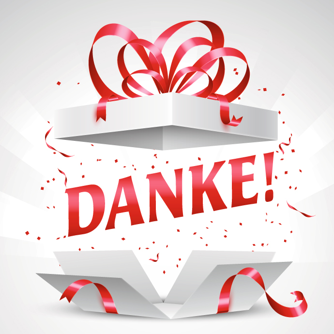 Danke Paket Trinkflaschen Kamerun