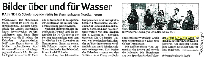 Tagblatt der Südtiroler «Dolomiten»