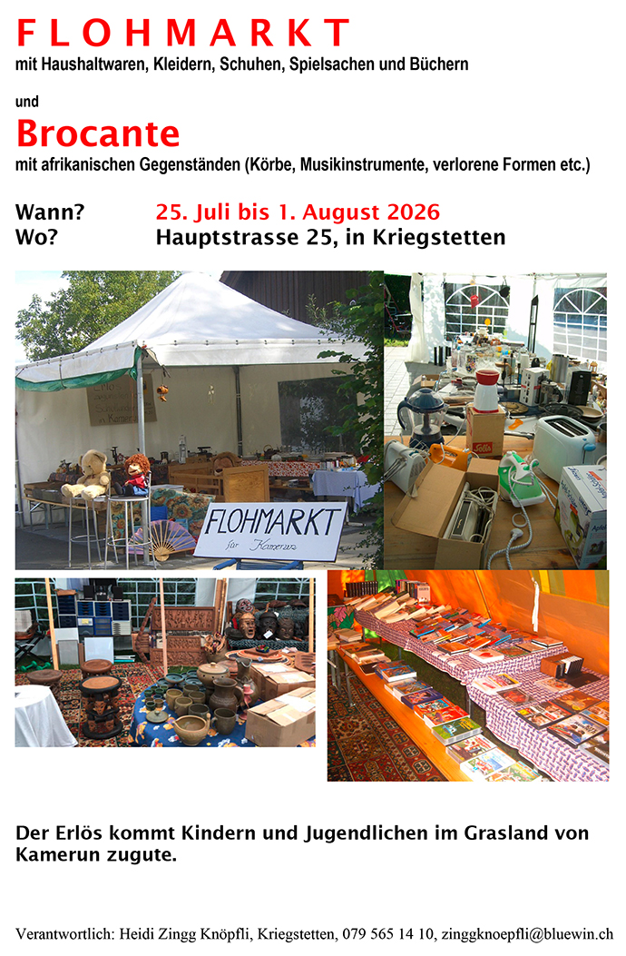 Flohmarkt Brocante Kamerun Grasland