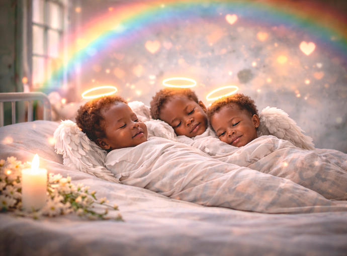Engelskinder Kindstod Kamerun Tschad Afrika Kindersterblichkeit