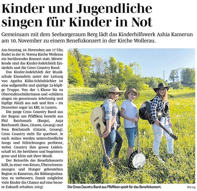 Kinderhilfswerk Ashia Höfner Volksblatt