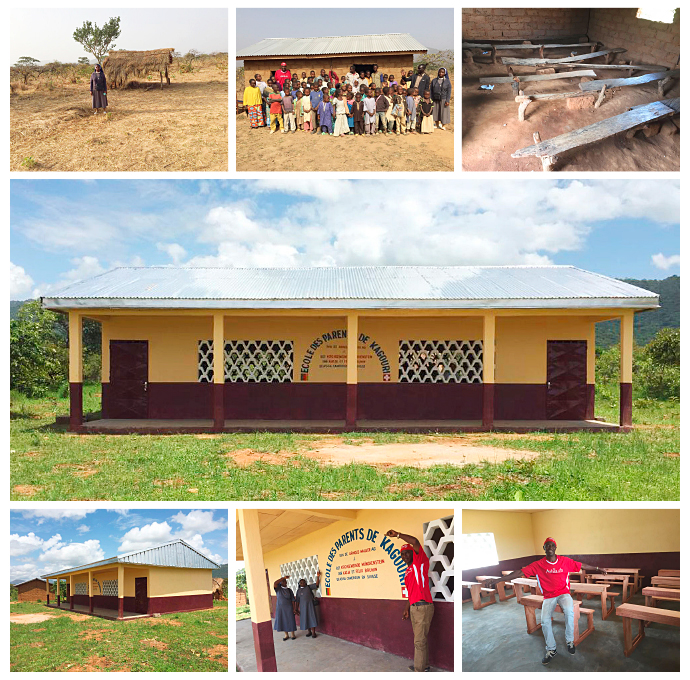 Ashia Primarschulhaus Kagouri Adamaoua Neubau Schule Afrika