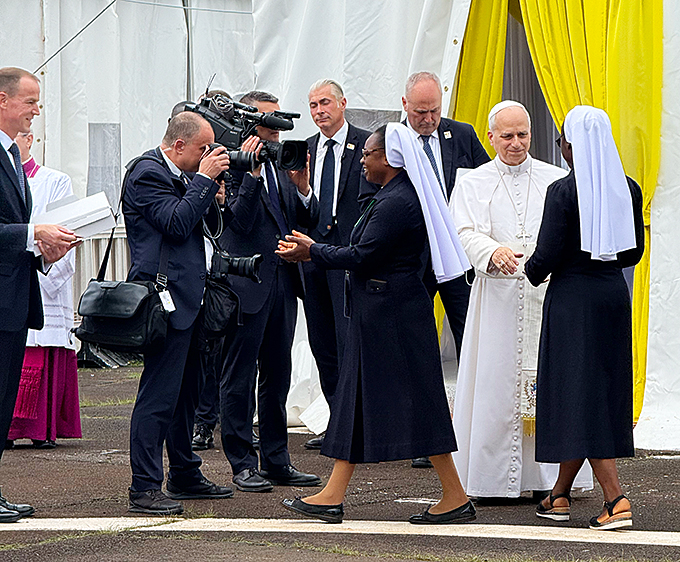 Ashia Kamerun Kinderhilfswerk Reisebericht Papstbesuch Kamerun