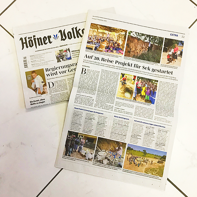 March Anzeiger Höfner Volksblatt Zeitungsbericht Ashia