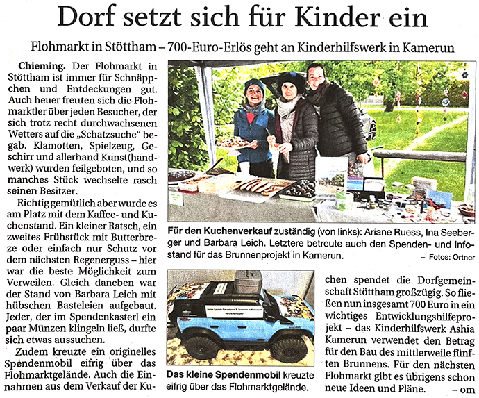 Passauer Neue Presse Flohmarkt Stöttham Chiemsee Chieming