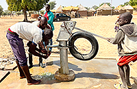 Brunnenbohrung Afrika Wasserprojekt Extrême-Nord Kamerun