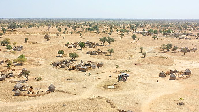 Brunnenbohrung Afrika Wasserprojekt Kamerun Extrême-Nord