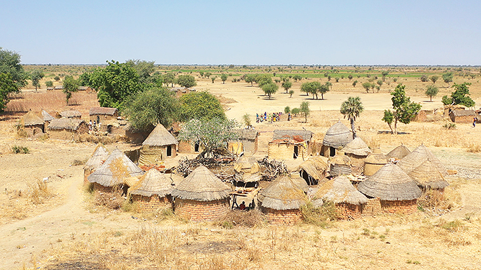 Brunnenbohrung Afrika Wasserprojekt Kamerun Extrême-Nord