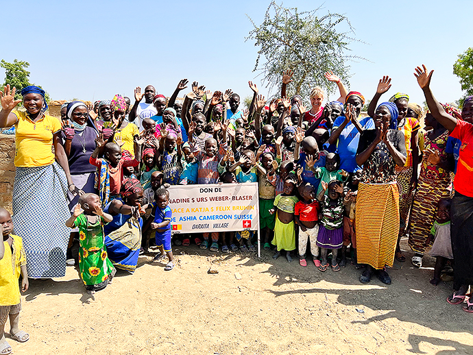 Brunnenbohrung Afrika Wasserprojekt Kamerun Extrême-Nord