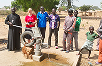 Brunnenbohrung Afrika Wasserprojekt Extrême-Nord Kamerun