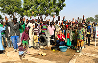 Brunnenbohrung Afrika Wasserprojekt Extrême-Nord Kamerun