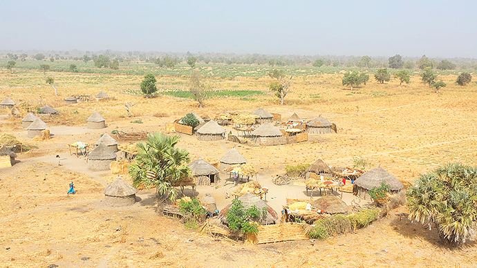 Brunnenbohrung Afrika Wasserprojekt Kamerun Extrême-Nord