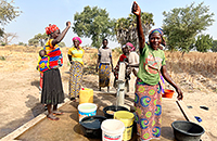 Brunnenbohrung Afrika Wasserprojekt Extrême-Nord Kamerun