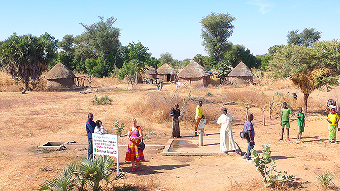 Brunnenbohrung Afrika Wasserprojekt Kamerun Extrême-Nord