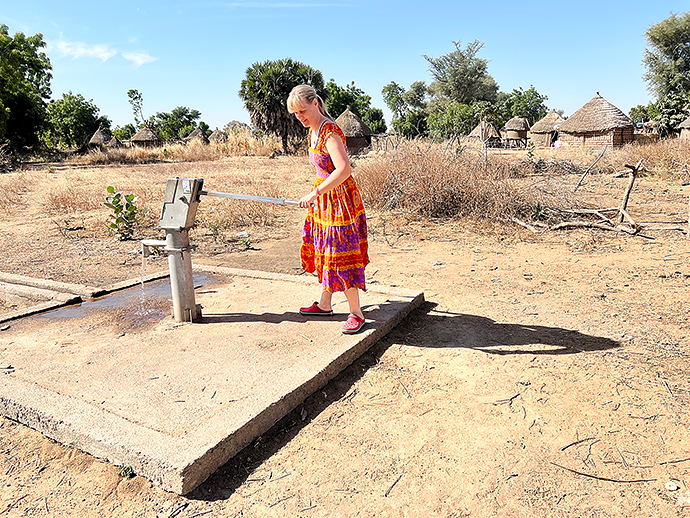 Brunnenbohrung Afrika Wasserprojekt Kamerun Extrême-Nord