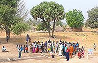 Brunnenbohrung Afrika Wasserprojekt Extrême-Nord Kamerun