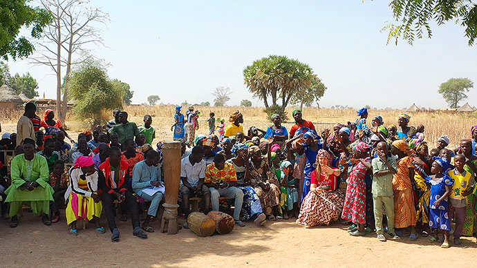 Brunnenbohrung Afrika Wasserprojekt Kamerun Extrême-Nord