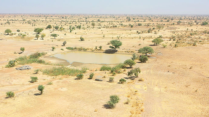 Brunnenbohrung Afrika Wasserprojekt Kamerun Extrême-Nord