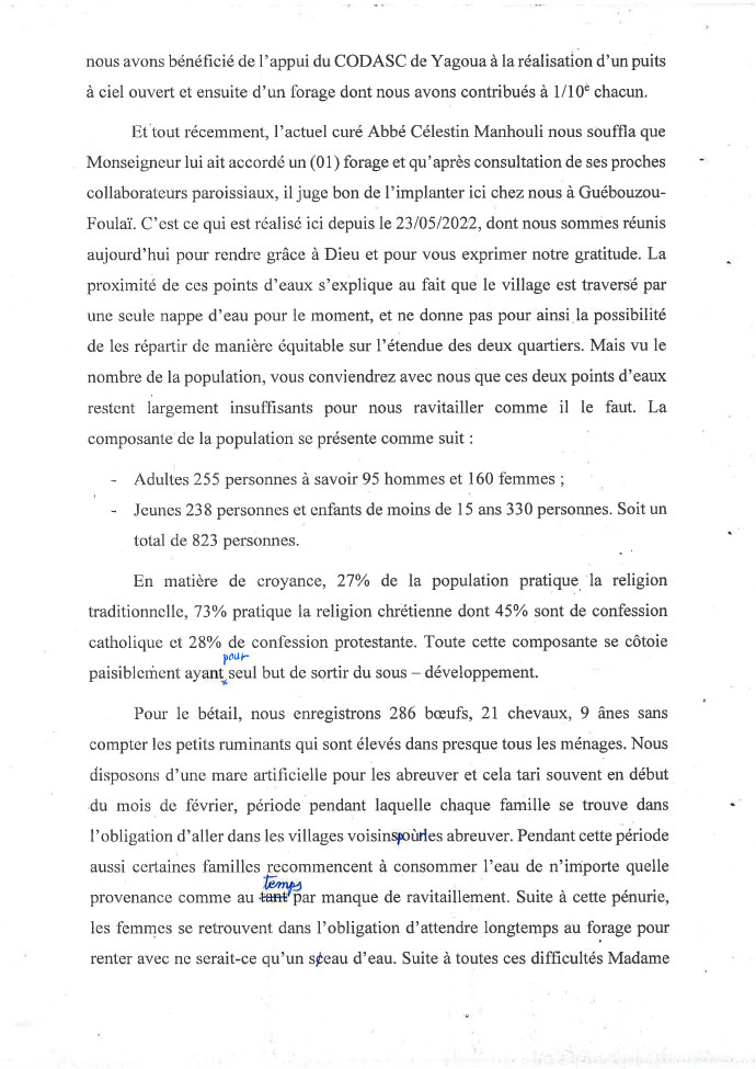 Brunnenbohrung Afrika Wasserprojekt Kamerun Extrême-Nord