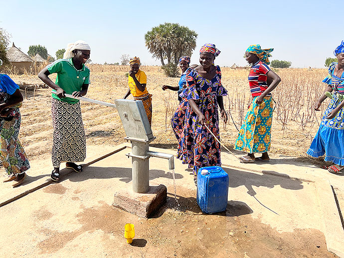 Brunnenbohrung Afrika Wasserprojekt Kamerun Extrême-Nord