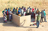 Brunnenbohrung Afrika Wasserprojekt Extrême-Nord Kamerun