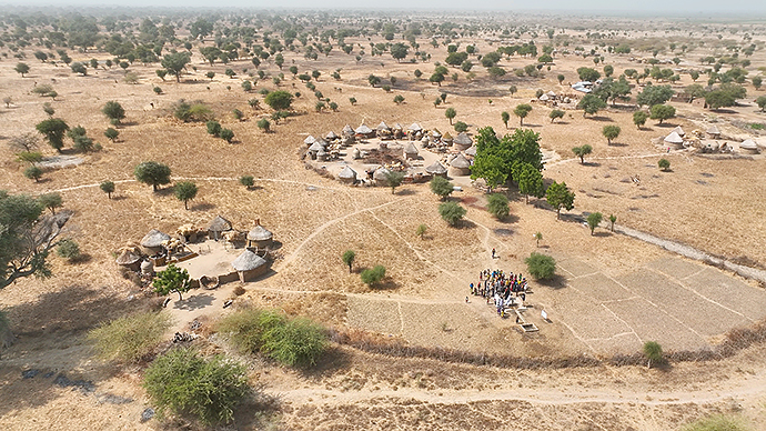 Brunnenbohrung Afrika Wasserprojekt Kamerun Extrême-Nord