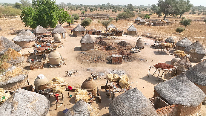 Brunnenbohrung Afrika Wasserprojekt Kamerun Extrême-Nord