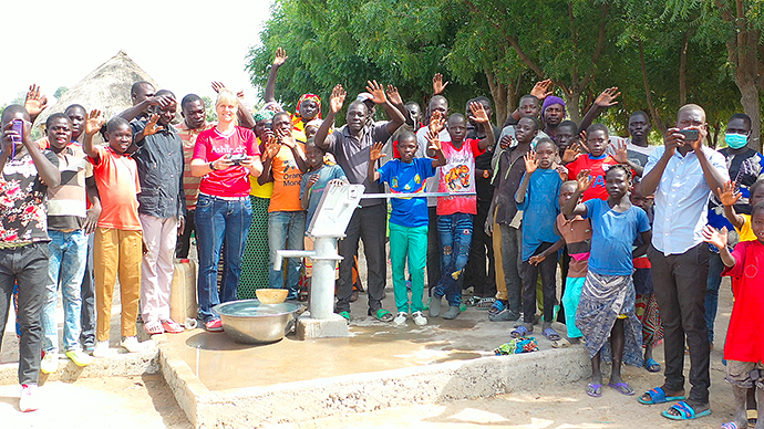 Brunnenbohrung Afrika Wasserprojekt Kamerun Extrême-Nord