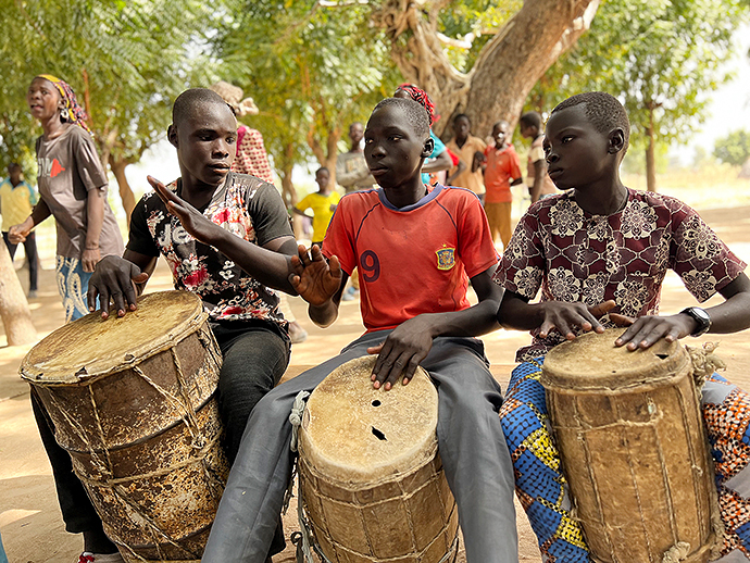 Brunnenbohrung Afrika Wasserprojekt Kamerun Extrême-Nord