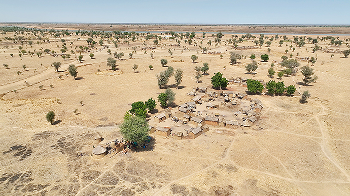 Brunnenbohrung Afrika Wasserprojekt Kamerun Extrême-Nord