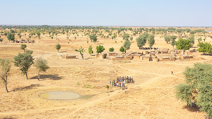 Brunnenbohrung Afrika Wasserprojekt Kamerun Extrême-Nord