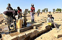 Brunnenbohrung Afrika Wasserprojekt Extrême-Nord Kamerun