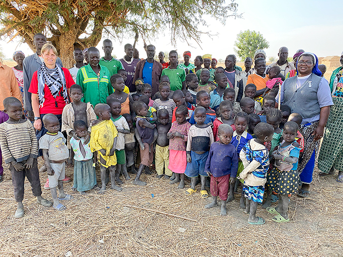 Brunnenbohrung Afrika Wasserprojekt Kamerun Extrême-Nord