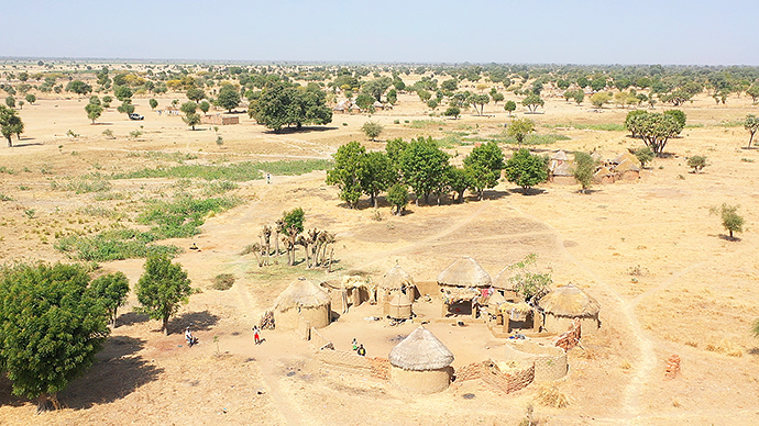 Brunnenbohrung Afrika Wasserprojekt Kamerun Extrême-Nord