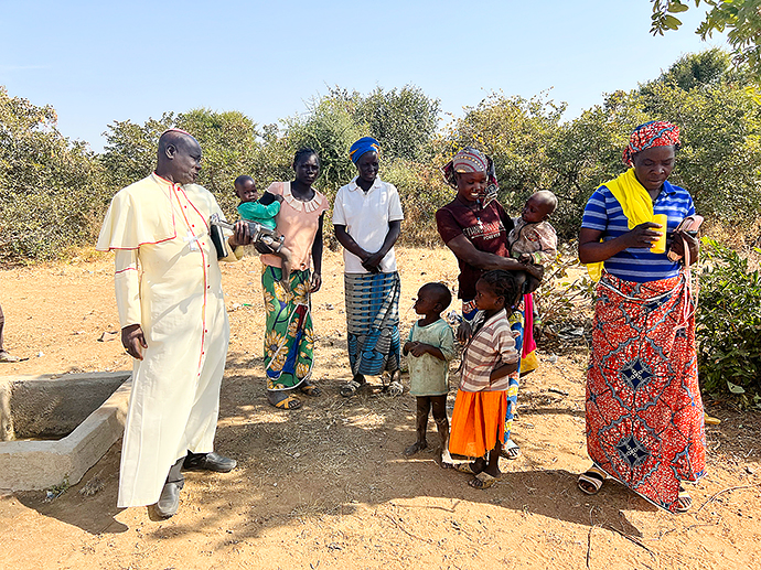 Brunnenbohrung Afrika Wasserprojekt Kamerun Extrême-Nord