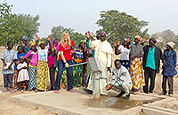 Brunnenbohrung Afrika Wasserprojekt Extrême-Nord Kamerun