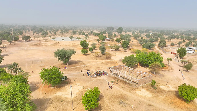 Brunnenbohrung Afrika Wasserprojekt Kamerun Extrême-Nord