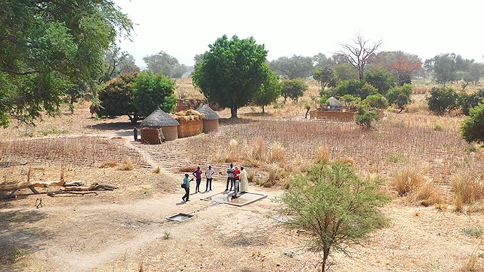 Brunnenbohrung Afrika Wasserprojekt Kamerun Extrême-Nord