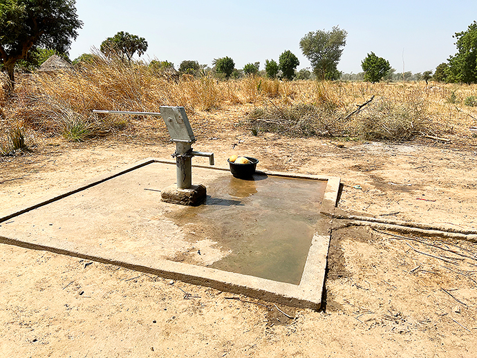 Brunnenbohrung Afrika Wasserprojekt Kamerun Extrême-Nord