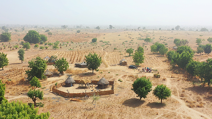 Brunnenbohrung Afrika Wasserprojekt Kamerun Extrême-Nord