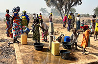 Brunnenbohrung Afrika Wasserprojekt Extrême-Nord Kamerun