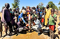 Brunnenbohrung Afrika Wasserprojekt Extrême-Nord Kamerun